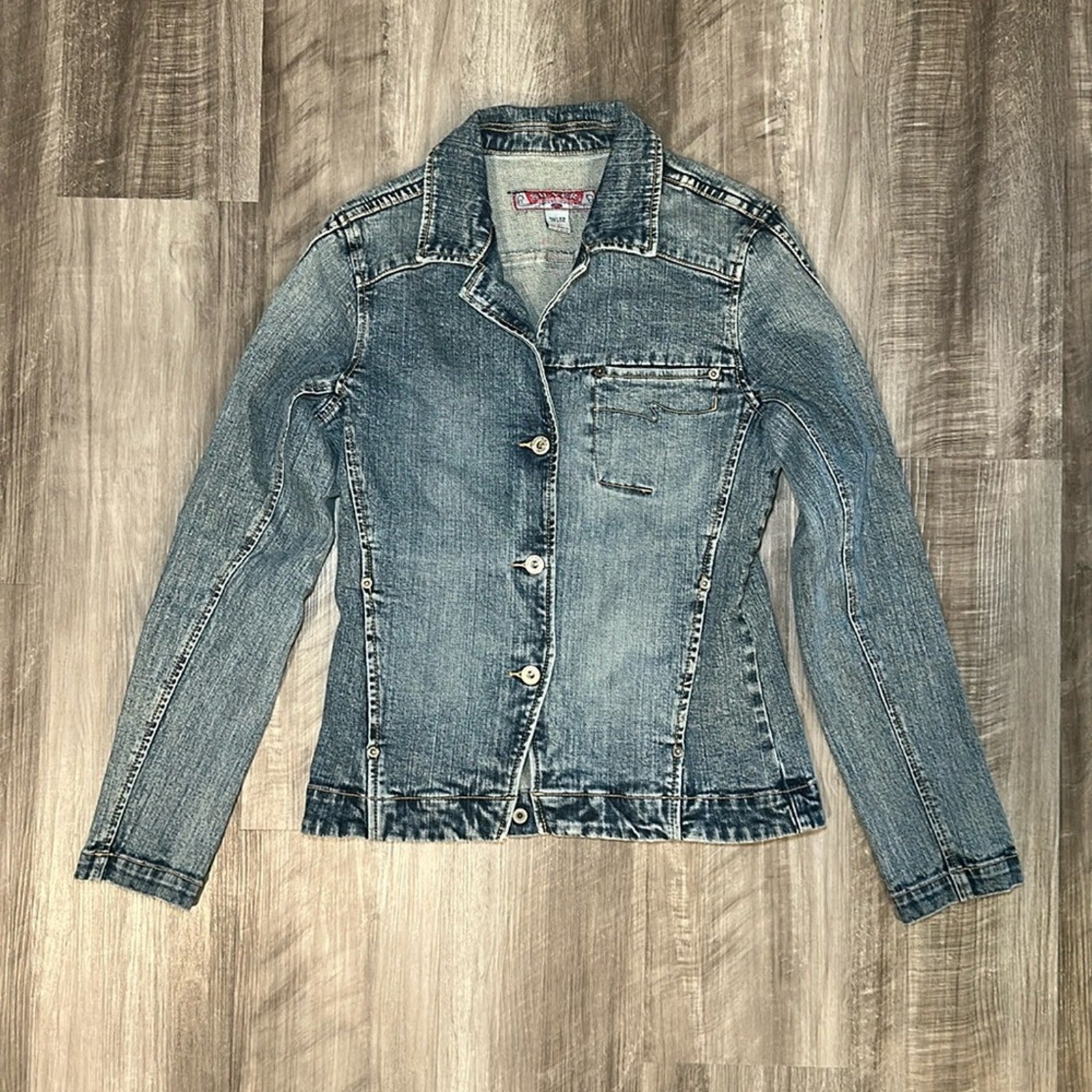 Silver Jeans Blazer Denim Jacket - Medium