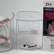MLB Dustin Pedroia Boston Red Sox SS Signed Official Rawlings Baseball JSA COA