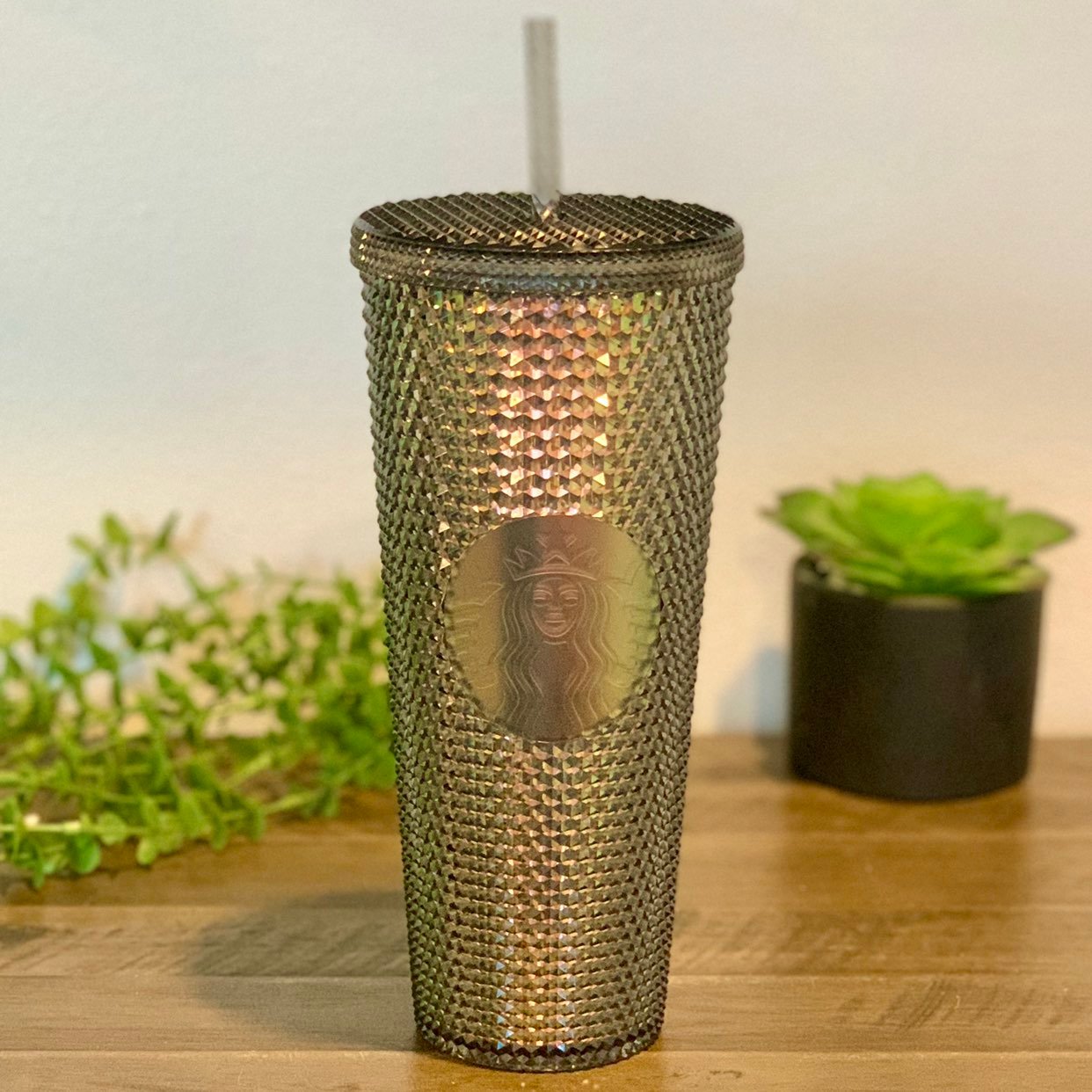 Starbucks 24oz iridescent studded tumbler