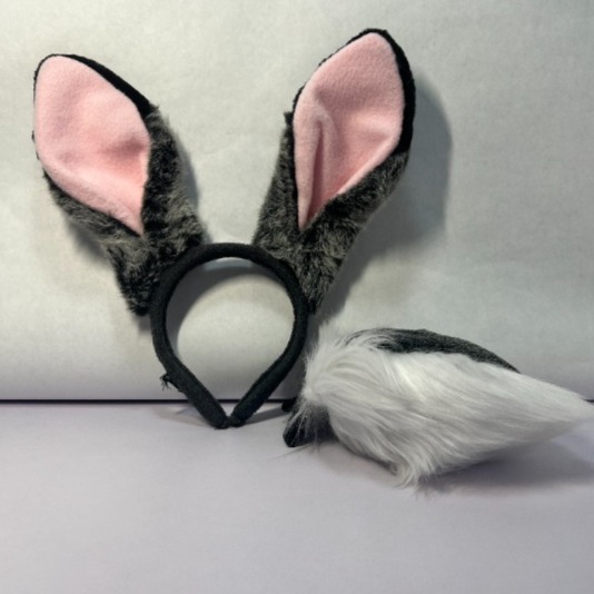 Zootopia Judy Hopps Cosplay Ears and Tail Set