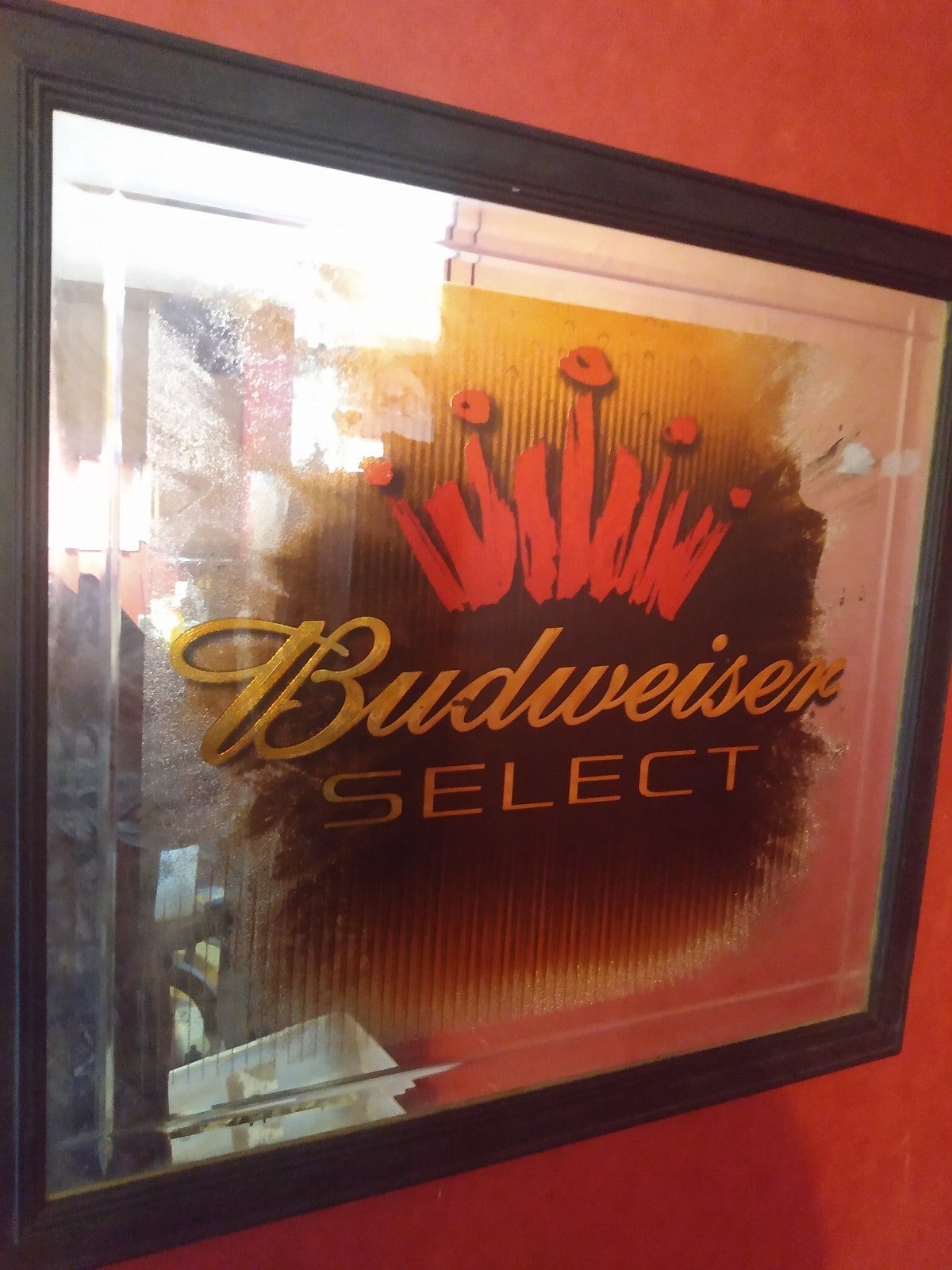 Budweiser wall mirror