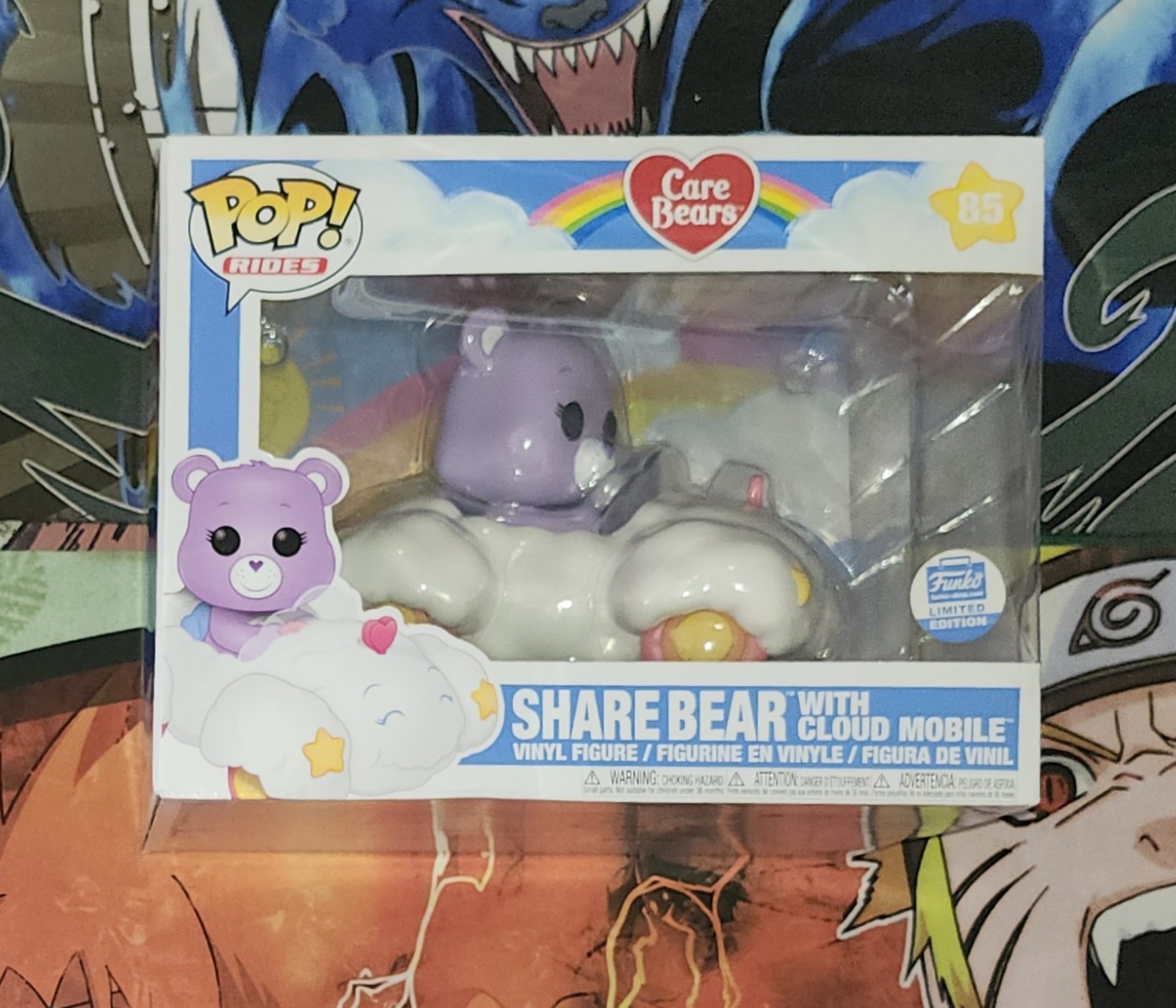 Care Bears Share Bear With Cloud Mobile Funko Pop Ride
