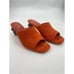 Charlotte Stone Durham Mules Curry Orange Suede Wooden Heel Wmns Sz 8 NWT