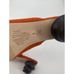 Charlotte Stone Durham Mules Curry Orange Suede Wooden Heel Wmns Sz 8 NWT