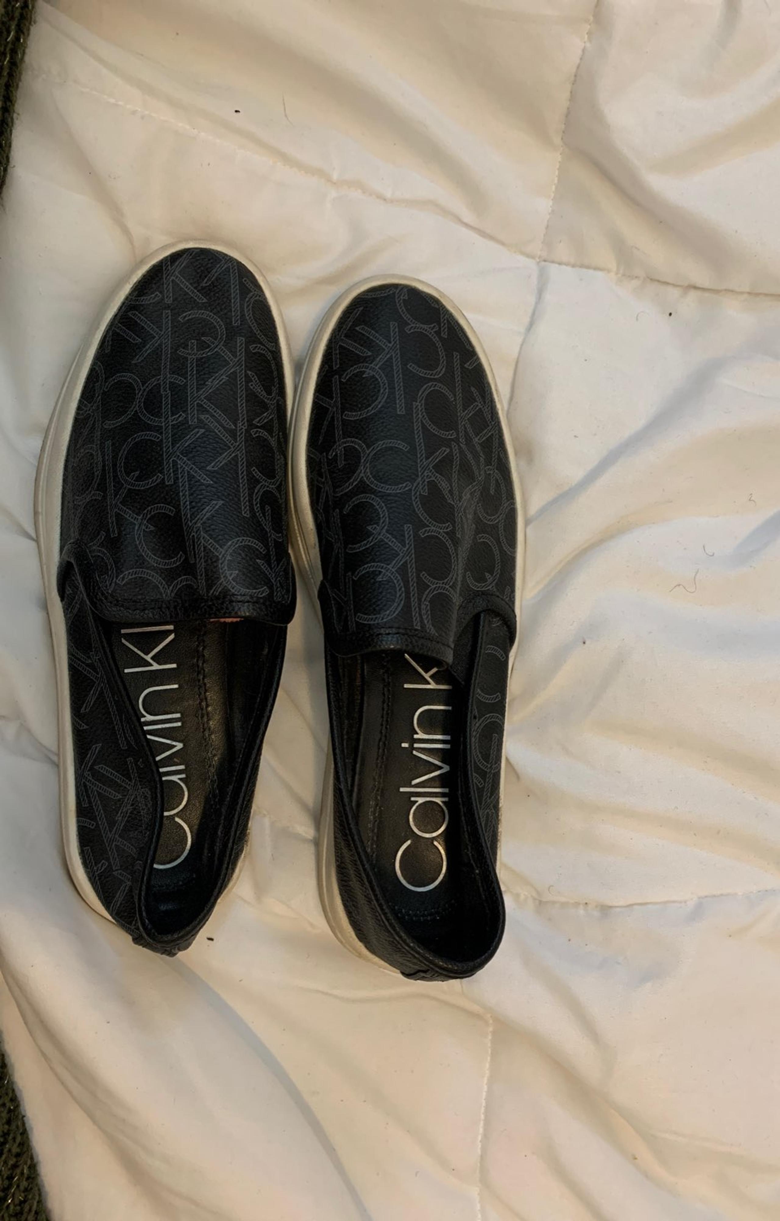 Calvin Klein slip ons