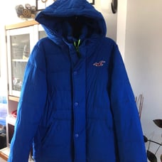 Mens Hollister puffer