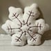 Martha Stewart Sherpa Snowflake Pillow