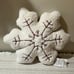 Martha Stewart Sherpa Snowflake Pillow