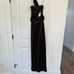 NEW Ronny Kobo Abel Shimmer Cut-Out Gown Bronze Size L
