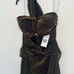 NEW Ronny Kobo Abel Shimmer Cut-Out Gown Bronze Size L