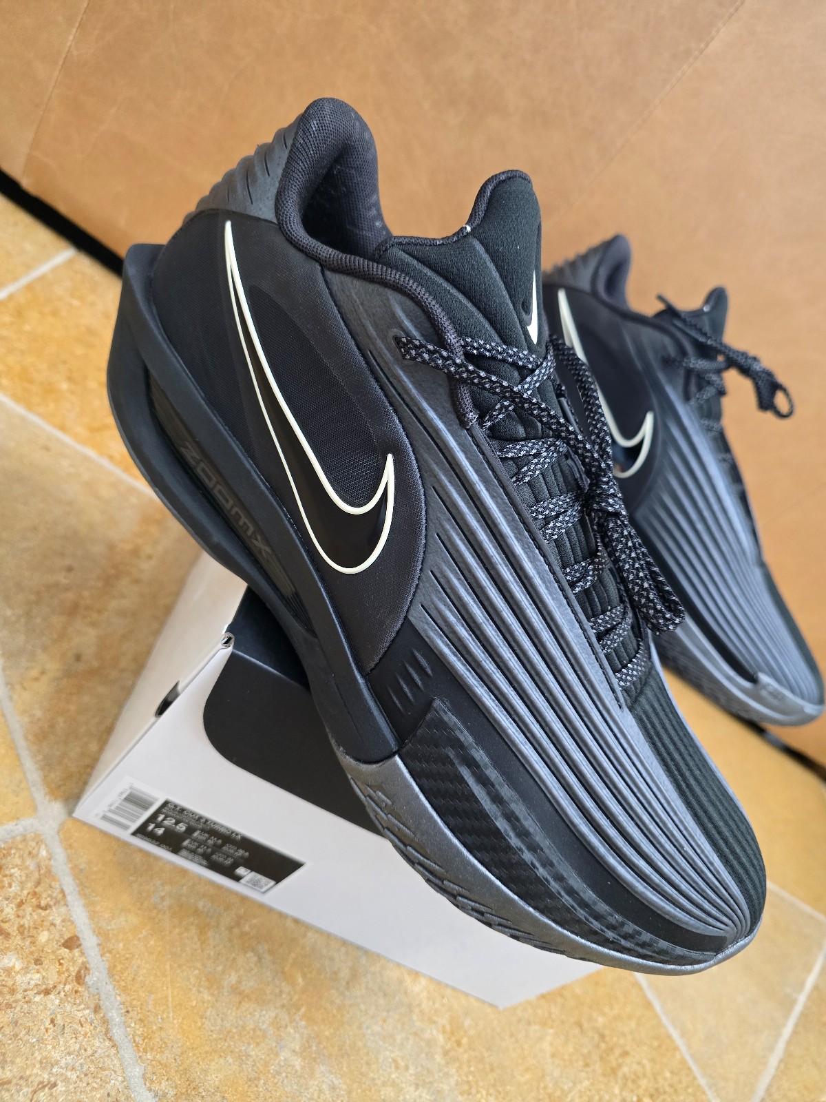 Nike G.T. Cut 3 Turbo LX Black Label ZoomX Men's 12.5 Basketball IB9632-001 GT