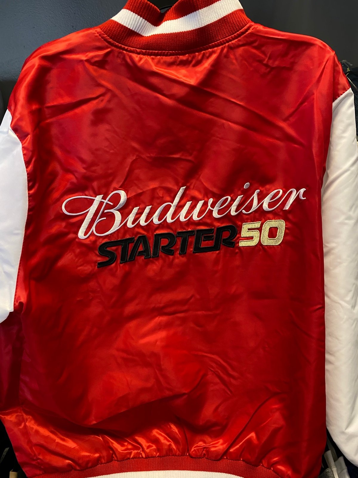 STARTER 50 BUDWEISER JACKET size XL
