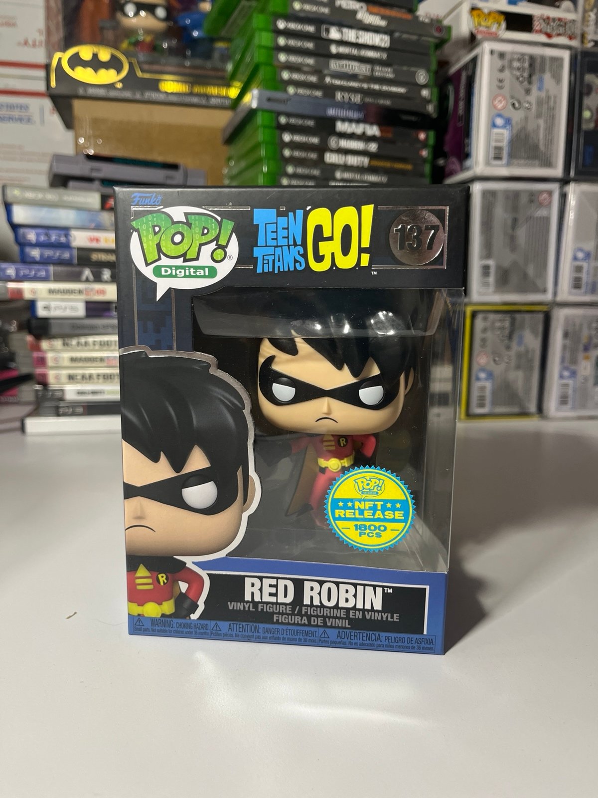 Funko POP! Digital Teen Titans Go Red Robin #137