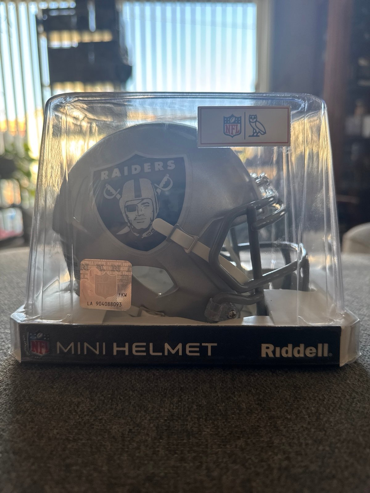 Raiders Mini Helmet x OVO