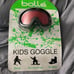 Bolle Tinted Kids Goggle - Helmet Compatible - New Sealed