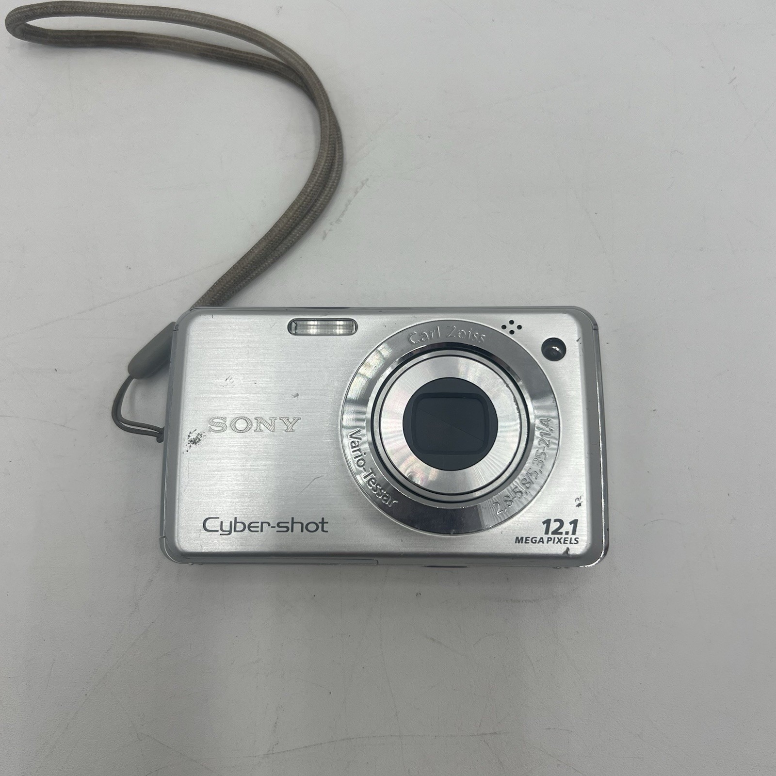 Sony Cyber-Shot DSC-W220 12.1MP Digital Camera Tested No Battery Or Charger