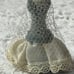 Vintage Handmade Felt Mouse Wedding Bride and Groom Wedding Decoration Gift