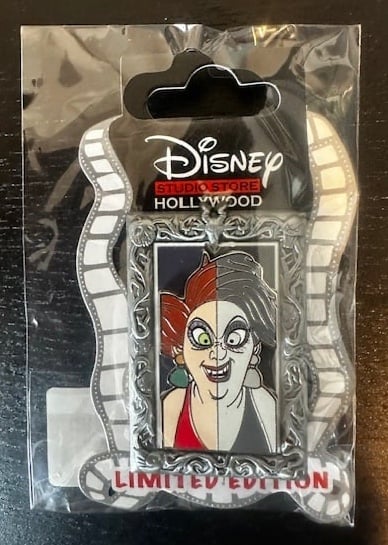 Disney D23 Expo 2024 DSSH Villains Gallery Portrait Pin Medusa Rescuers LE Pin