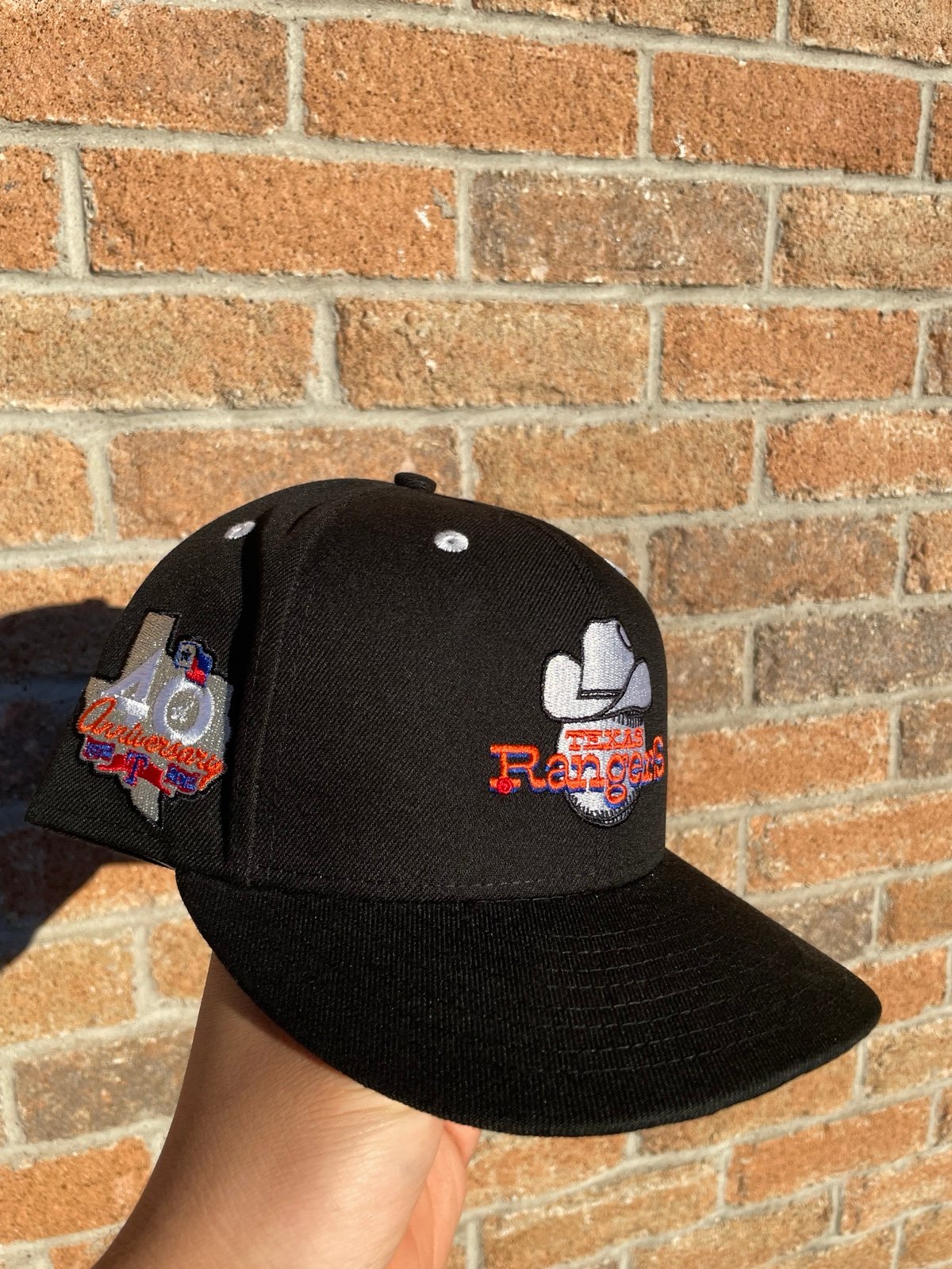 Texas Rangers Moon Man Hat