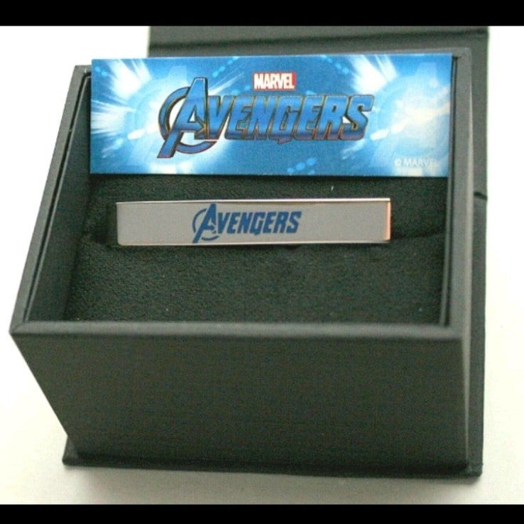 Marvel Comics Classic Avengers Marvel Tie Bar Clip New Gift Box