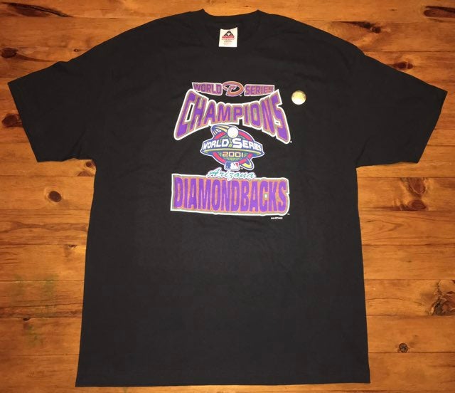 Vintage Arizona World Series Tshirt 2001