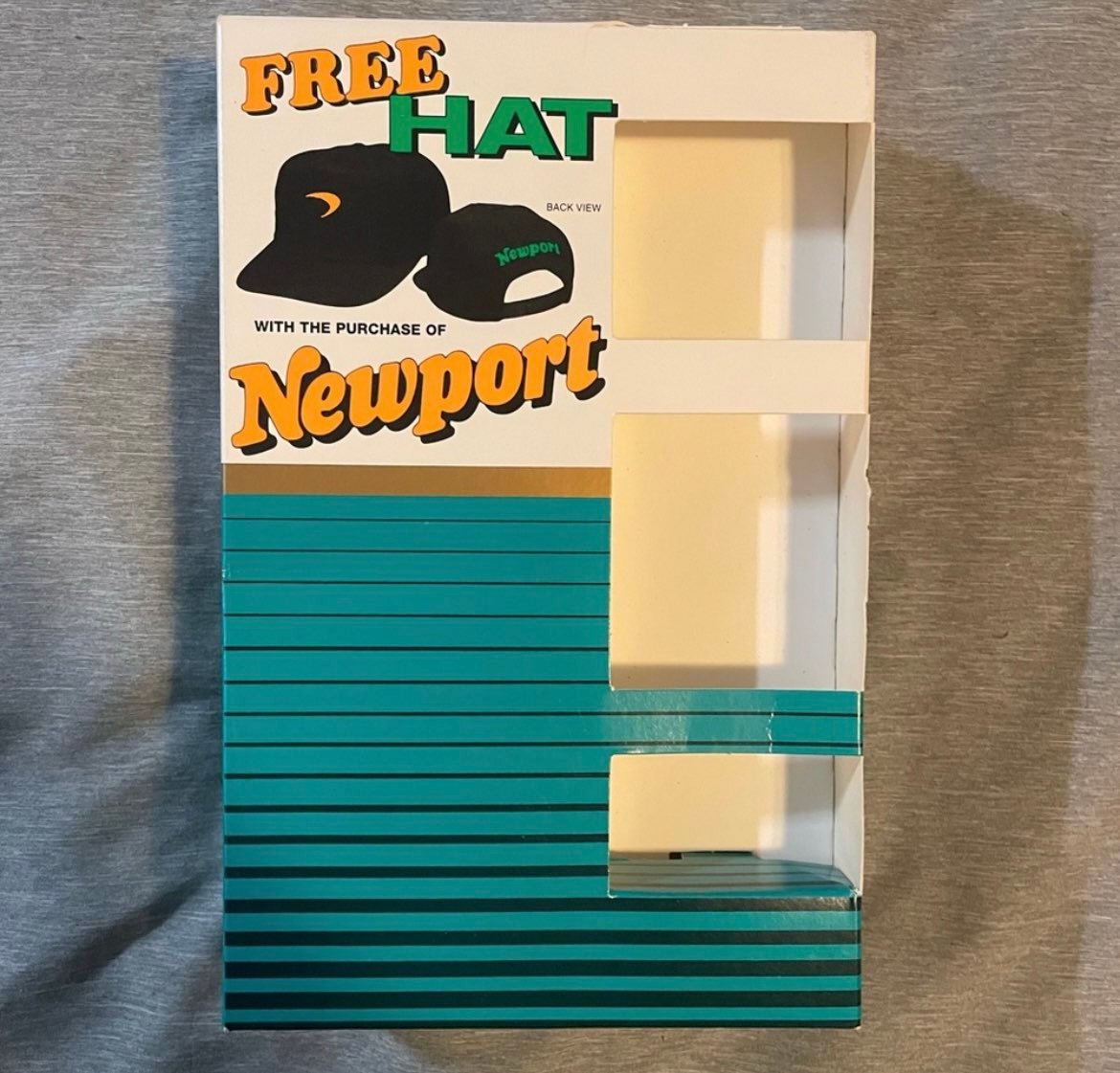 90s Vintage Newport SnapBack NWT