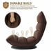 Folding Swivel Compact Adjustable Foam Floor Chair Lazy Sofa