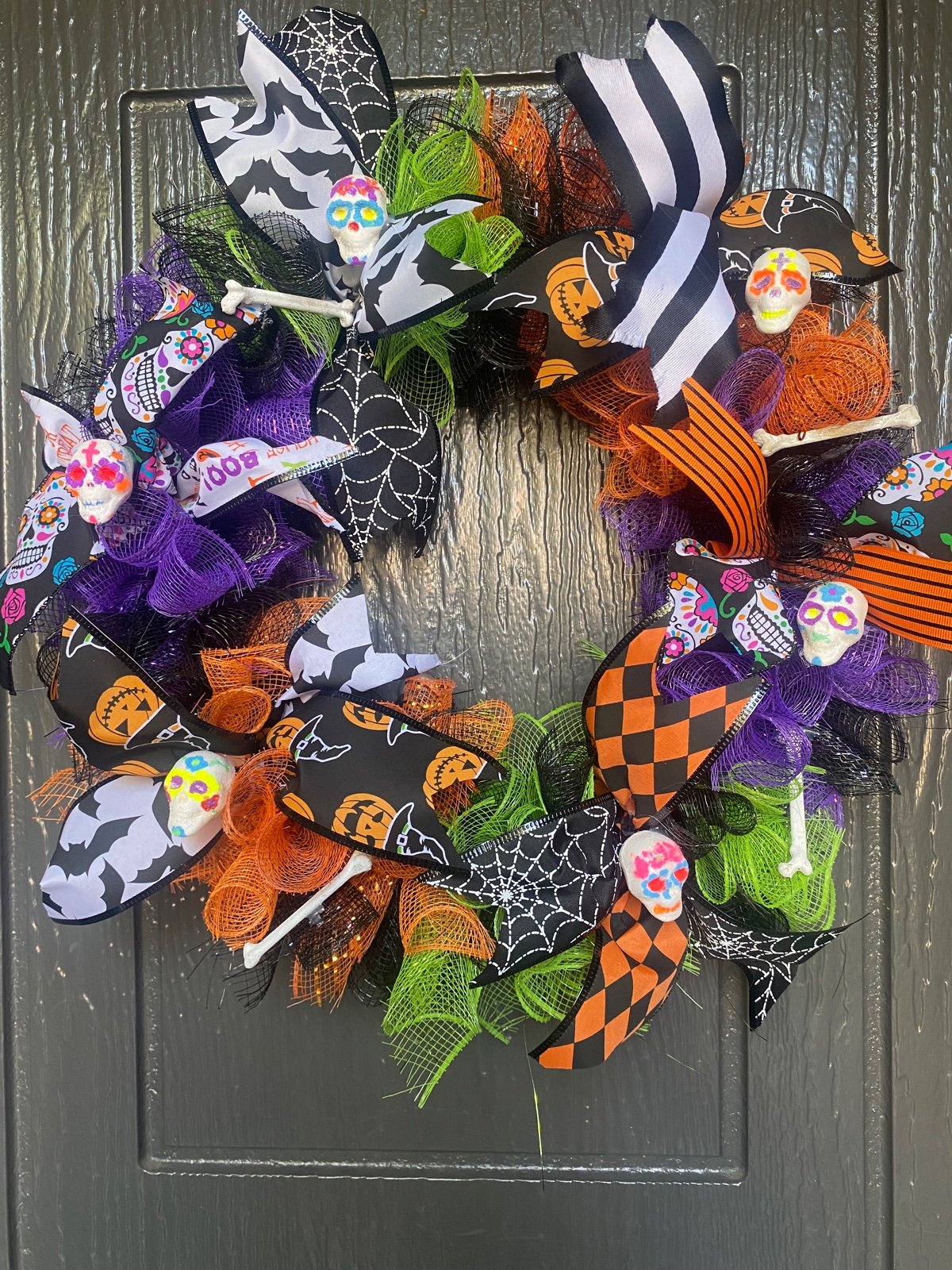 dia de los muertos wreath