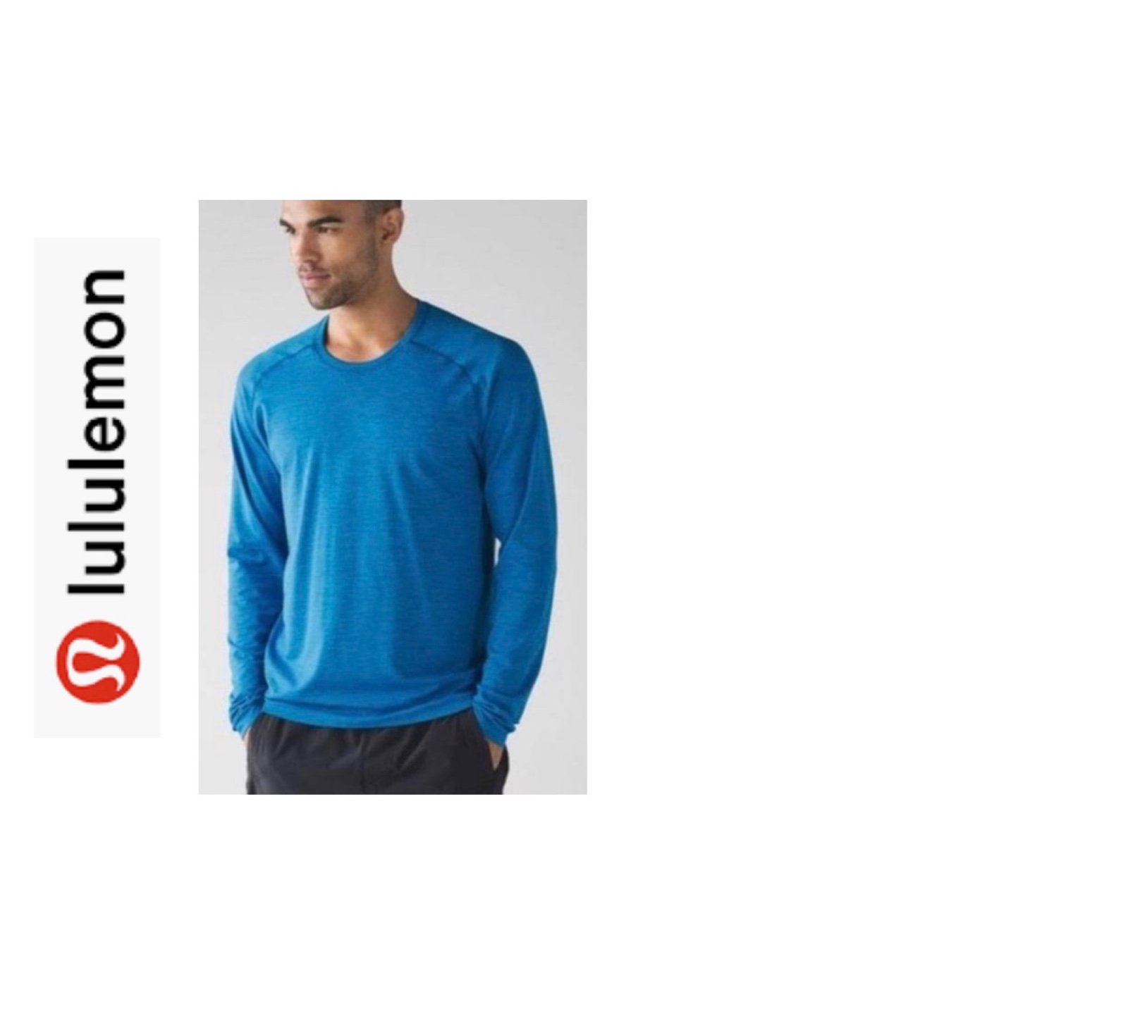 LuLuLemon Men’s Long Sleeve Swiftly Tech Shirt. Large