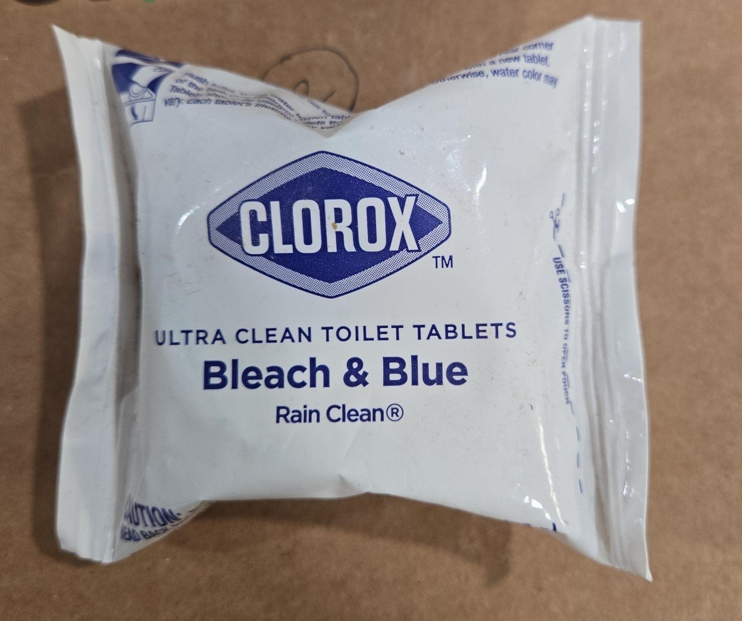 Clorox Ultra Clean Toilet Tablet Bleach & Blue Rain-Clean 1 pc.