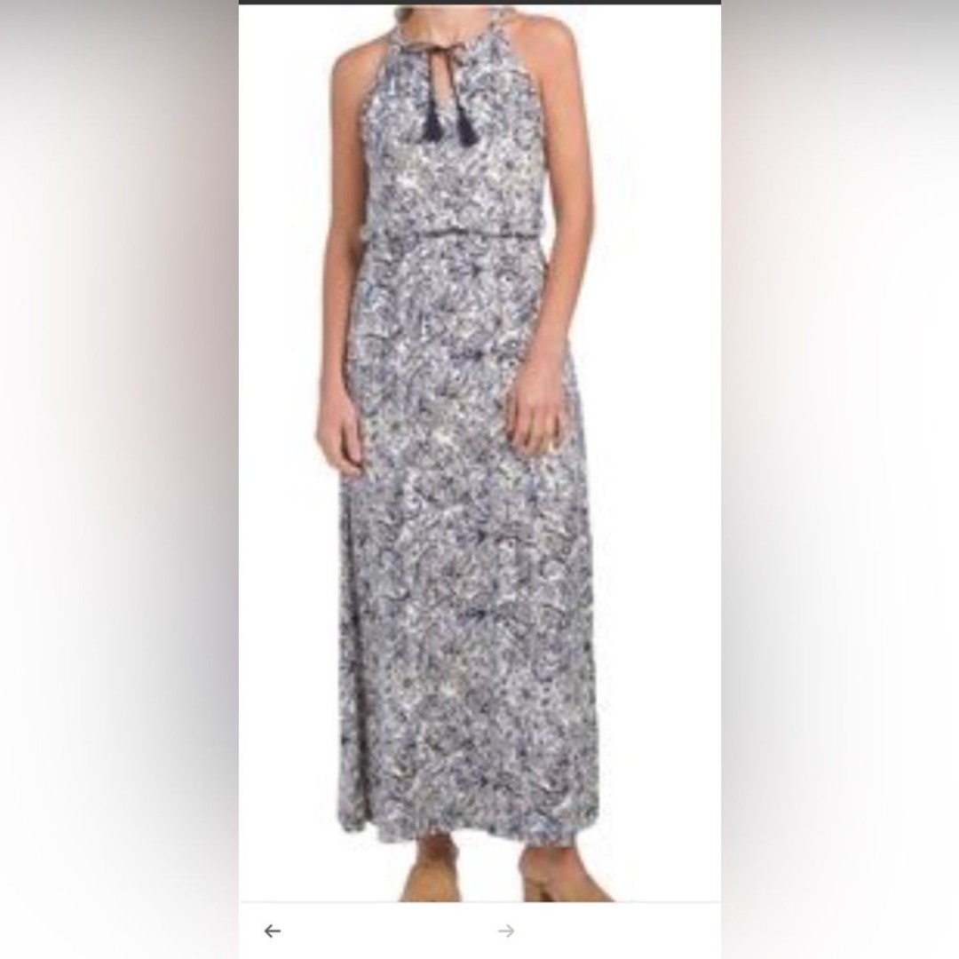 Rachel Zoe halter flower print sundress size xl