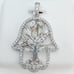 925 Sterling Silver Cubic Zirconia Pendant, UU1P6A6016