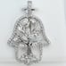 925 Sterling Silver Cubic Zirconia Pendant, UU1P6A6016