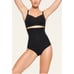 New SKIMS Core Control High Waist Brief Onyx Shine Size Large