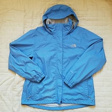 Blue Northface Raincoat