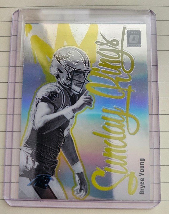 2024 Donruss Optic Football Bryce Young SUNDAY KINGS Case Hit SSP #16