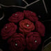 Crochet rose bouquet