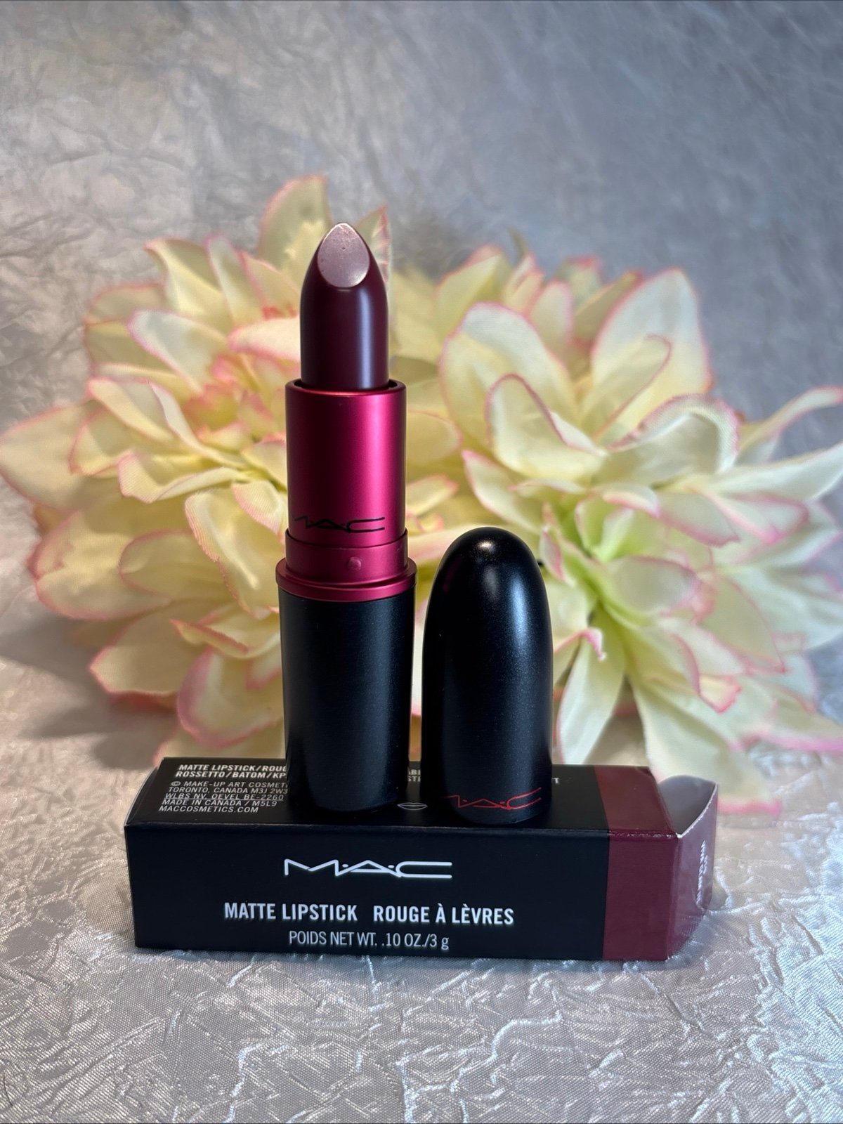 Mac Matte Lipstick - VIVA GLAM III 619 - Full Size New In Box Disc Free Shipping