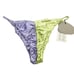 Isa Boulder Women Juice/Purple Colorblock High Leg Swim Bikini Bottoms Size S
