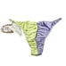 Isa Boulder Women Juice/Purple Colorblock High Leg Swim Bikini Bottoms Size S
