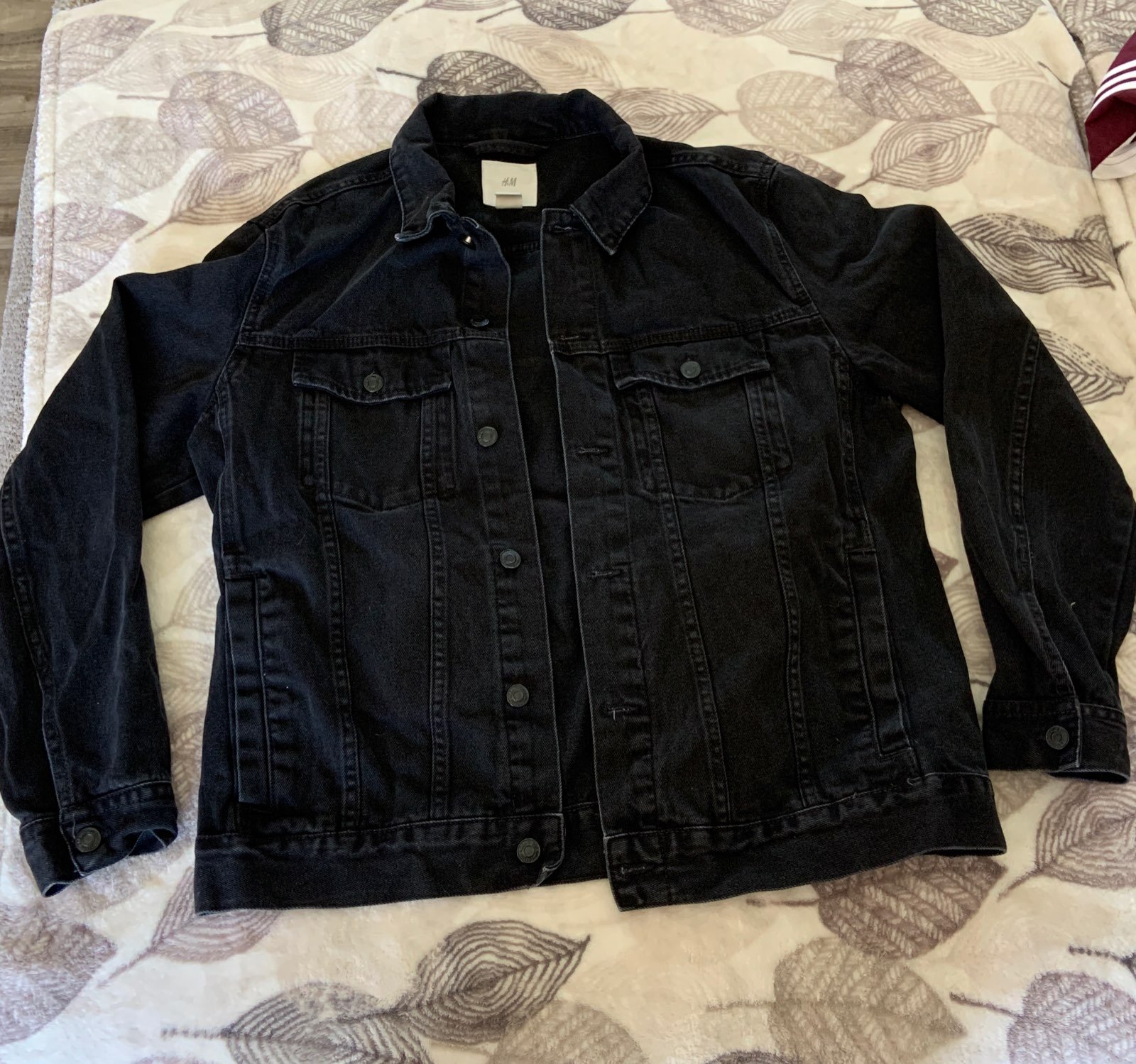 Vinatge Fade Black Jean Jacket