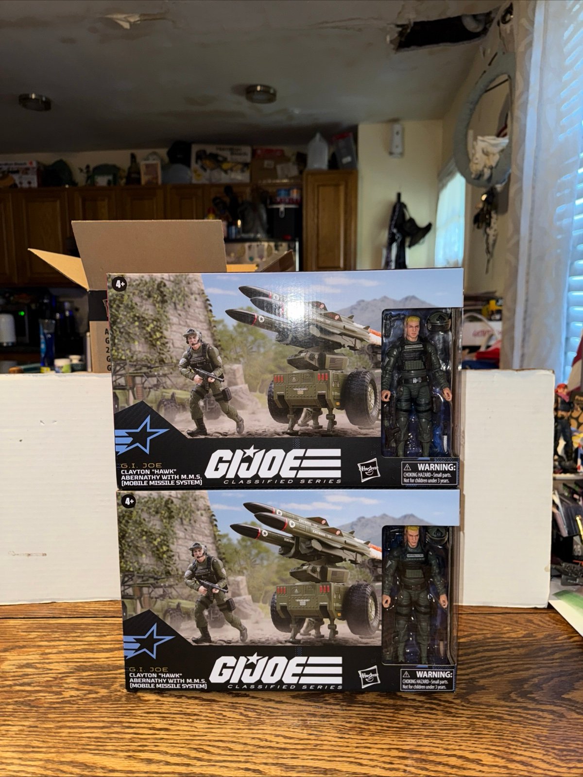 G.I. JOE CLASSIFIED #182 CLAYTON “HAWK “ ABERNATHY M.M.S (MOBILE MISSLE SYSTEM)