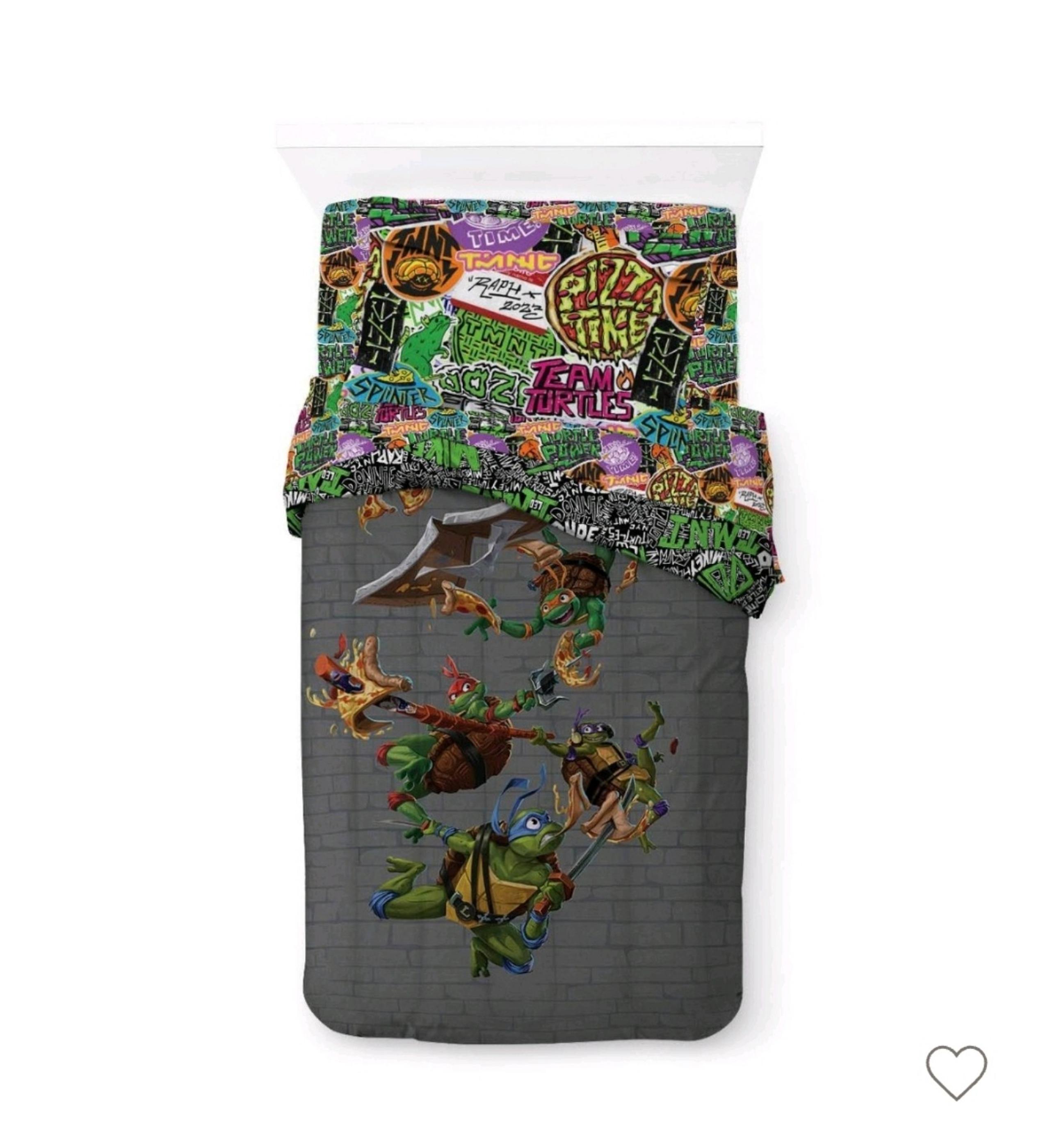Ninja Turtle Twin comforter set , NEW NEVER OPENED
