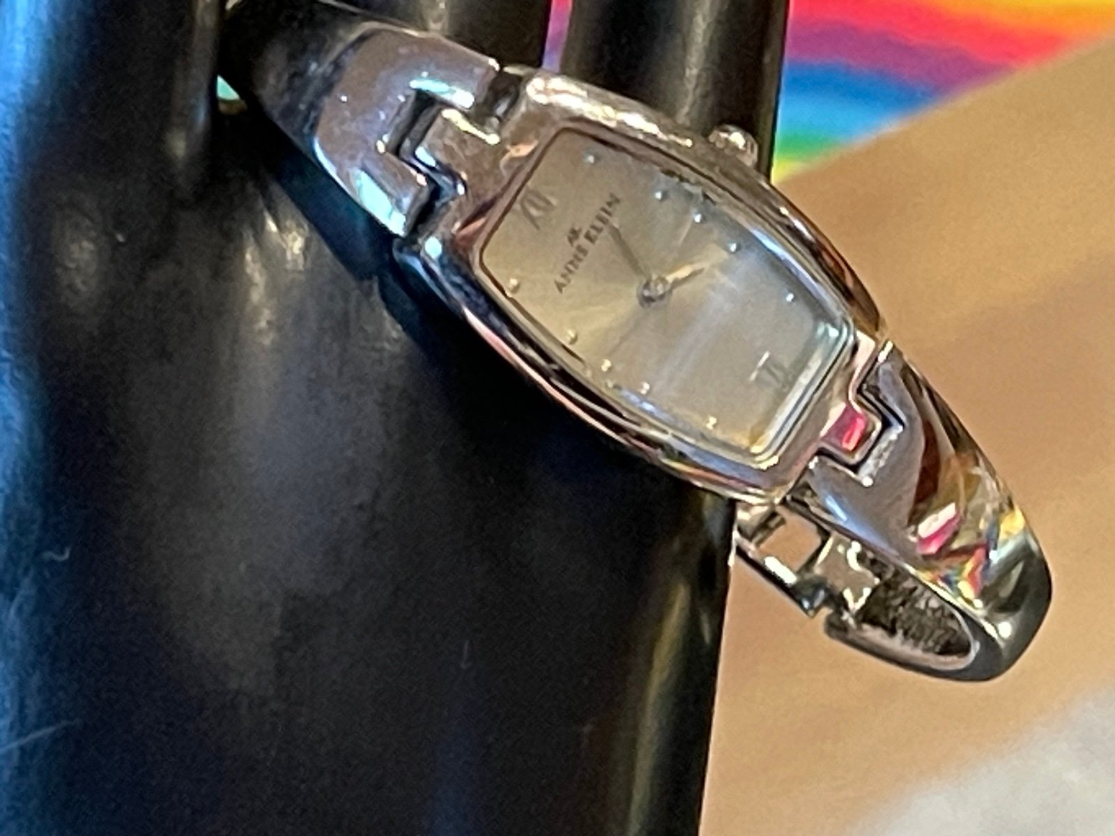 Anne Klein Silver-tone Ladies Watch with Band Extender