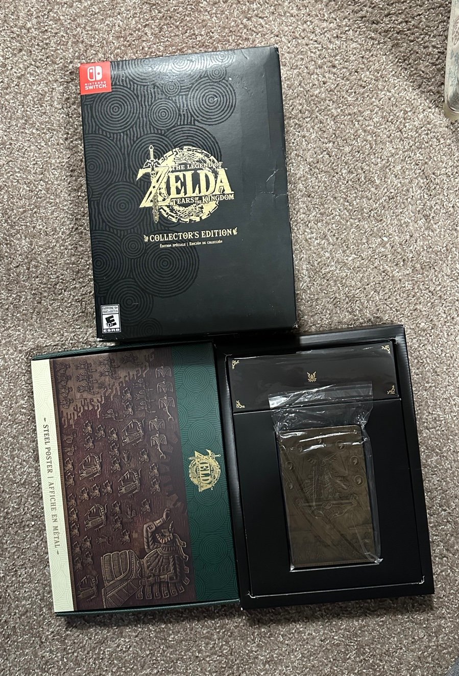 Nintendo The Legend of Zelda: Tears of the Kingdom Collector's Edition