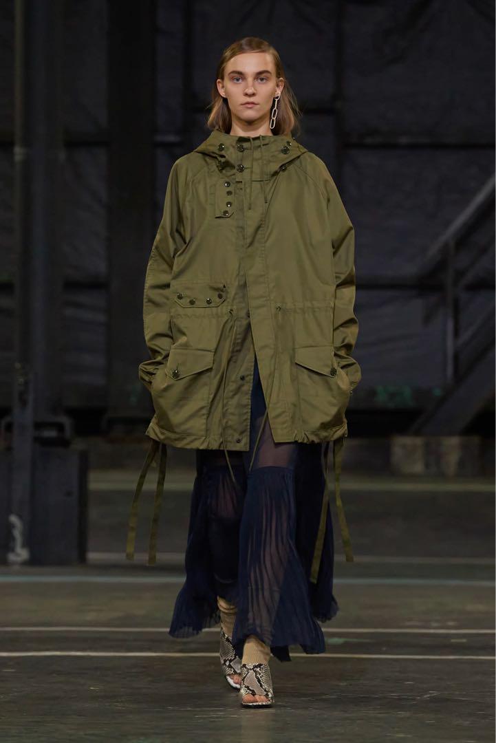 【size1】HYKE 21ss Military Ventile Smock Jacket