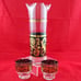 Culver Signed Black Toledo Barware Set