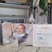 beige gray babybjorn bouncer NEW