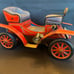 Vintage 1901 10in replica Battery Tin toy car made in Japan