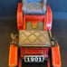 Vintage 1901 10in replica Battery Tin toy car made in Japan